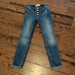 A&F Girls High Waisted Jegging - Size 7/8